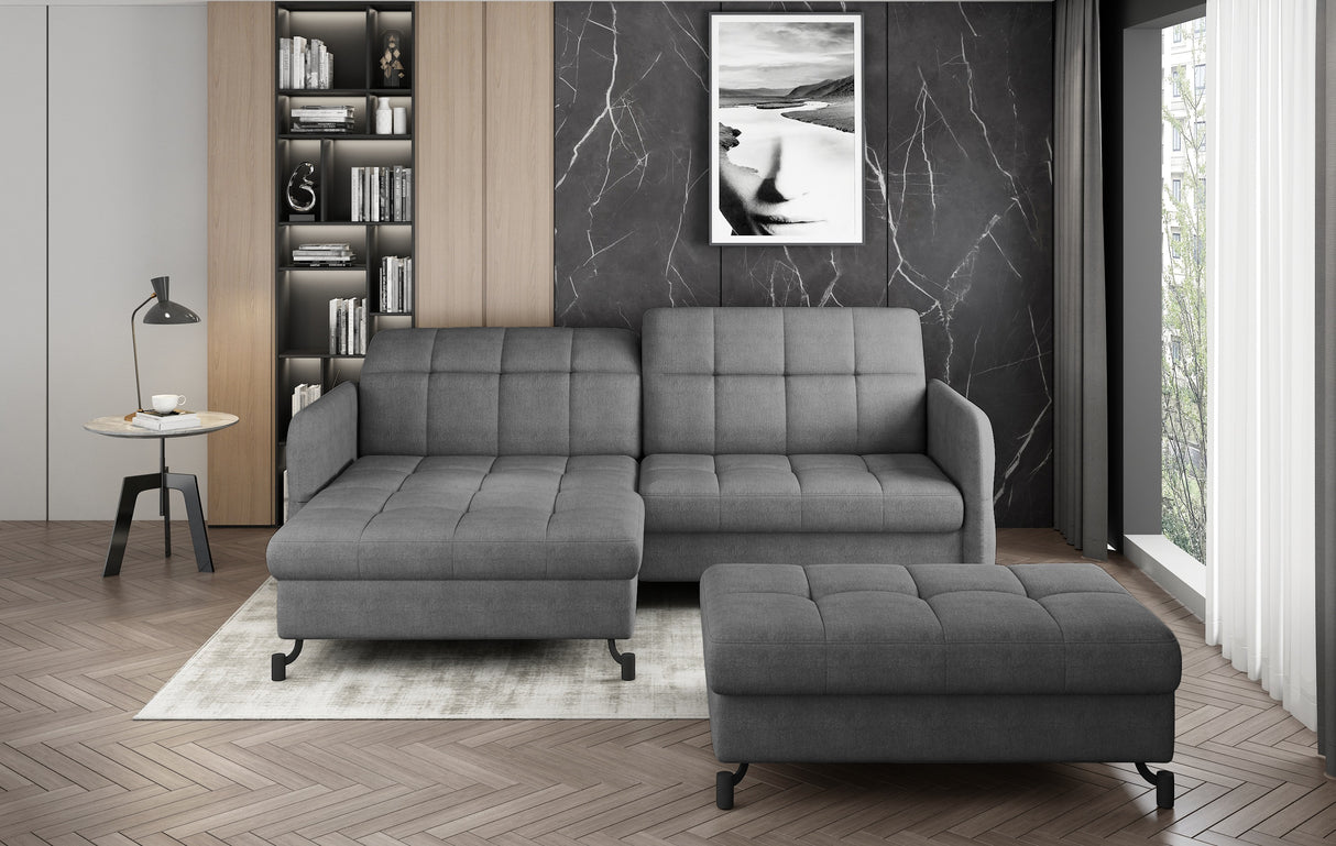 Corner sofa and pouf suite EL1768