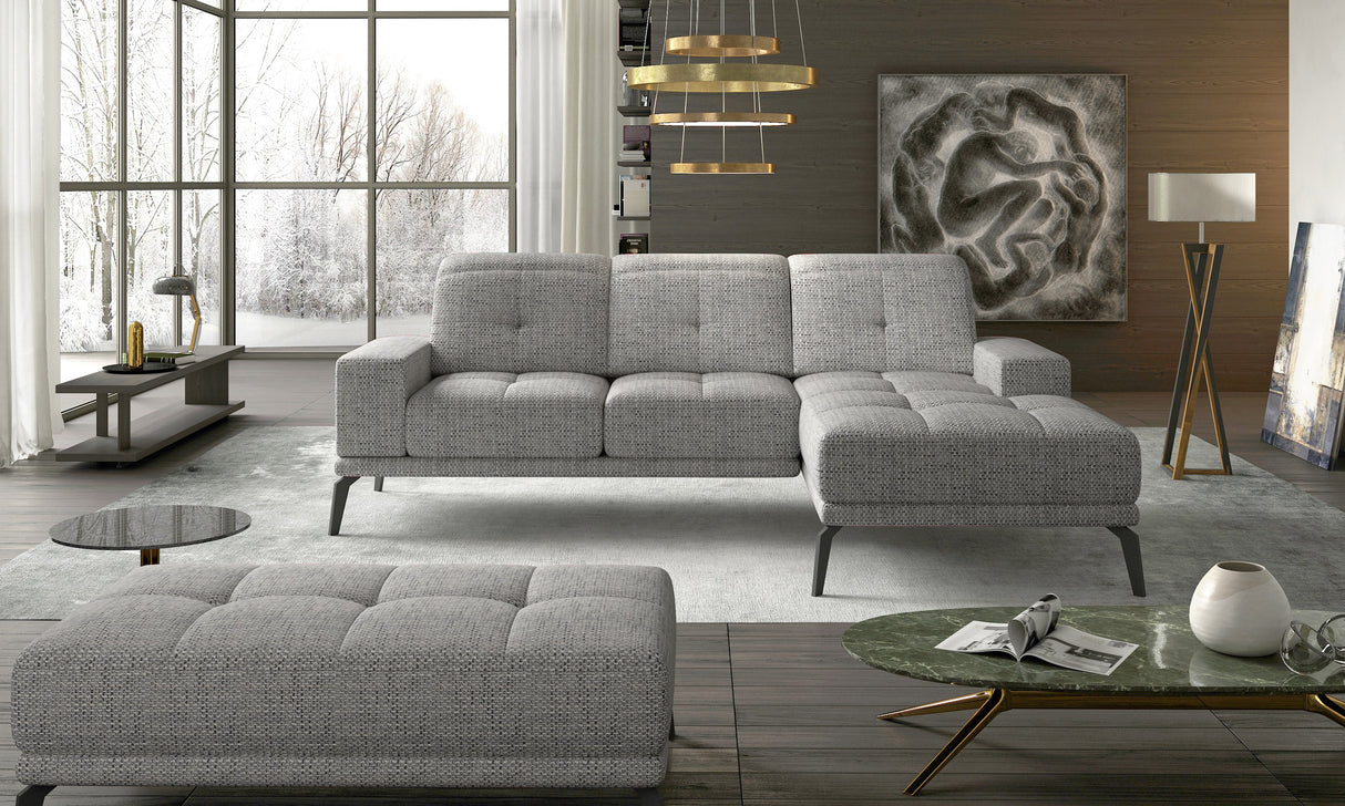 Corner sofa and pouf suite EL7976