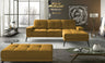 Corner sofa and pouf suite EL7976