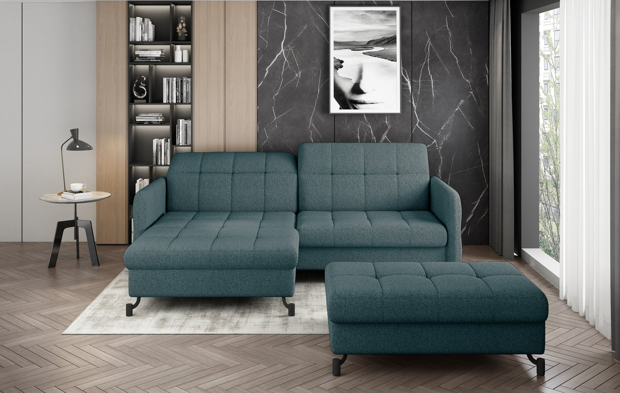 Corner sofa and pouf suite EL1768