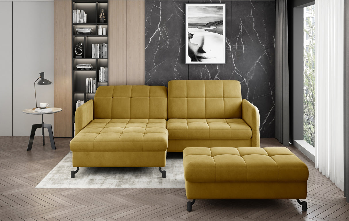 Corner sofa and pouf suite EL1768