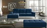 Corner sofa and pouf suite EL7976