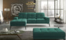 Corner sofa and pouf suite EL7976